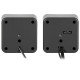 Колонки компьютерные DEFENDER SPK 22, 2.0, 2х2, 5Вт, пластик, черный, 65503