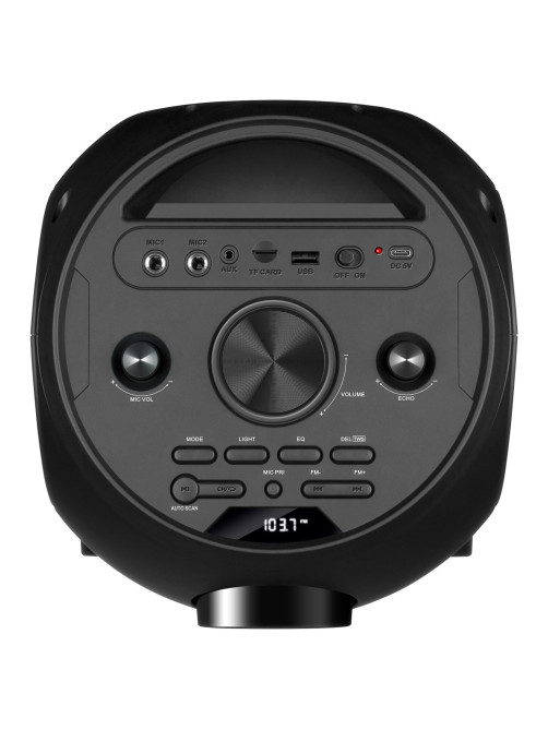 Колонка портативная SVEN PS-720, 80 Вт, TWS, Bluetooth, FM, USB, microSD, LED-дисплей, черный, SV-019600