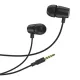 Наушники VIXION PRO VS-23, проводные, 1,2 м, вкладыши, черный, 06326, БП-00001011