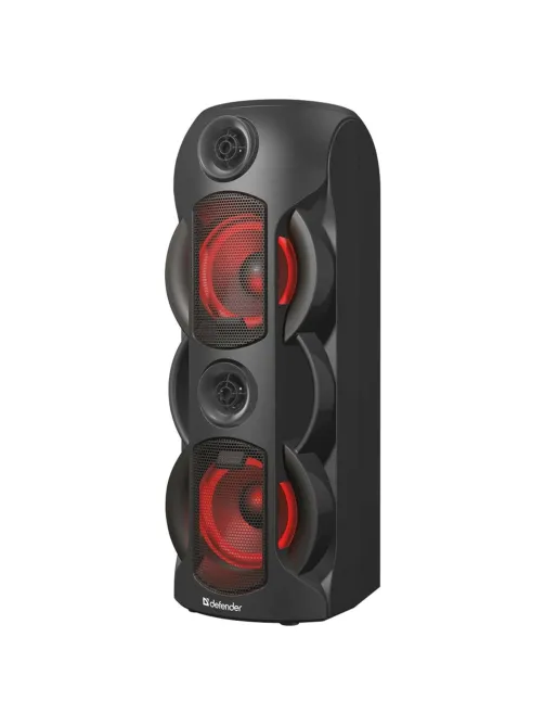 Колонка портативная DEFENDER G78, 2.0, 70 Вт, Bluetooth, FM-тюнер, microSD, чёрная, 65178