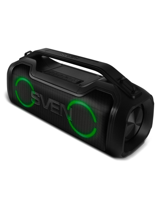 Колонка портативная SVEN PS-390, 50 Вт, TWS, Bluetooth, microSD, черный, SV-021306