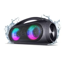 Колонка портативная SVEN PS-380, 40 Вт, TWS, Bluetooth, FM, USB, черный, SV-021290