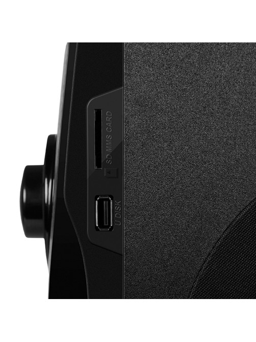 Колонки SVEN MS-2055 2.1, 55 Вт, Bluetooth, дерево, черные
