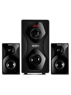 Колонки SVEN MS-2055 2.1, 55 Вт, Bluetooth, дерево, черные