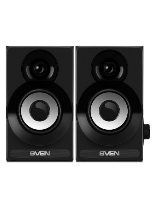 Колонки компьютерные SVEN SPS-517, 2.0, 6 Вт, питание USB, черные, SV-016180