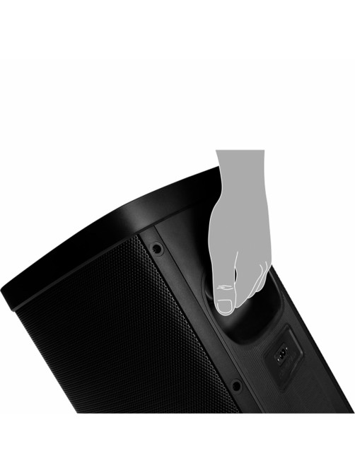 Колонка портативная SVEN PS-950, 160 Вт, TWS, Bluetooth, FM, USB, microSD, LED-дисплей, черная, SV-022396