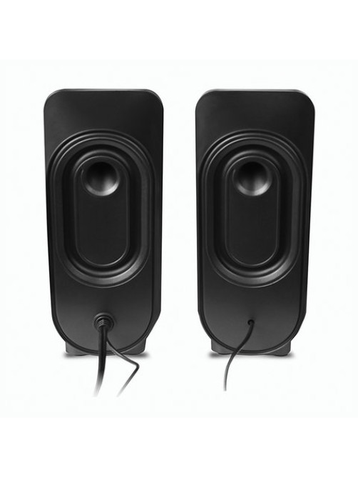 Колонки компьютерные SVEN 325, 2.0, 2х3 Вт, пластик, черные, SV-014643
