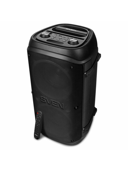 Колонка портативная SVEN PS-800, 100 Вт, TWS, Bluetooth, FM, USB, microSD, LED-дисплей, черная, SV-021511