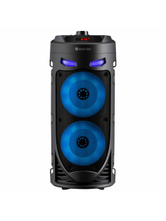 Колонка портативная DEFENDER Crashboom, 16 Вт, 1800 мАч, Bluetooth, FM, Type-C, черная, 65085