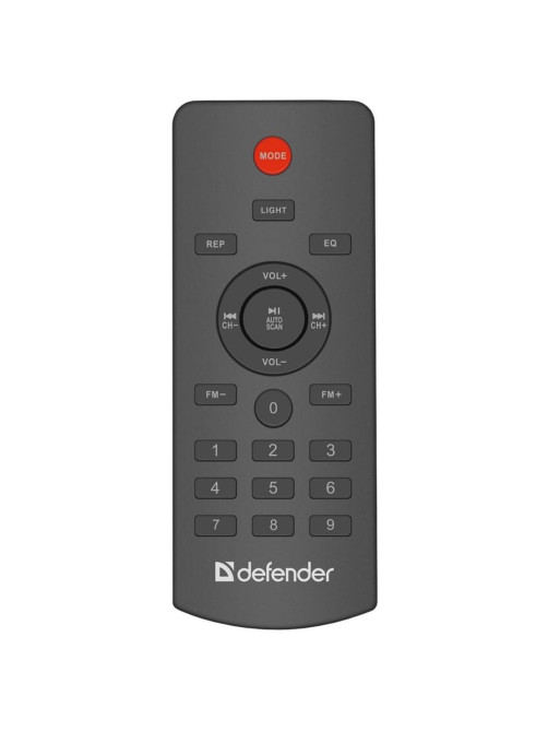 Колонка портативная DEFENDER G78, 2.0, 70 Вт, Bluetooth, FM-тюнер, microSD, чёрная, 65178