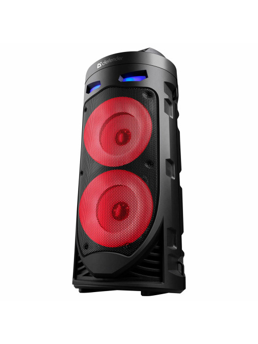 Колонка портативная DEFENDER Crashboom, 16 Вт, 1800 мАч, Bluetooth, FM, Type-C, черная, 65085