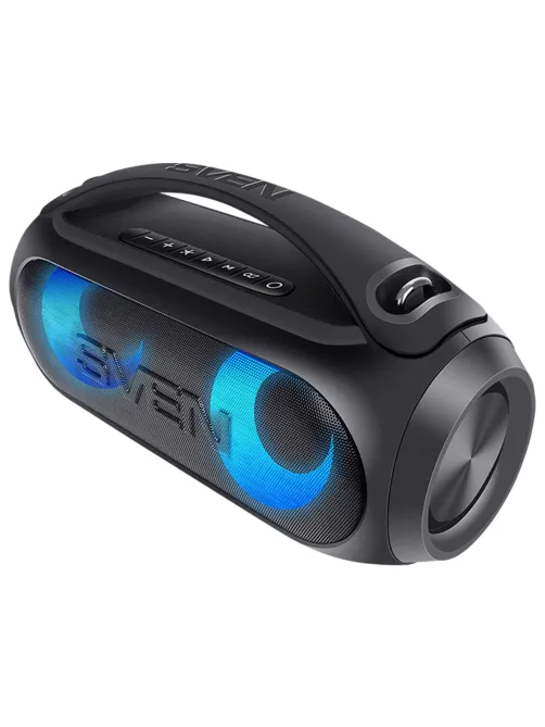Колонка портативная SVEN PS-380, 40 Вт, TWS, Bluetooth, FM, USB, черный, SV-021290
