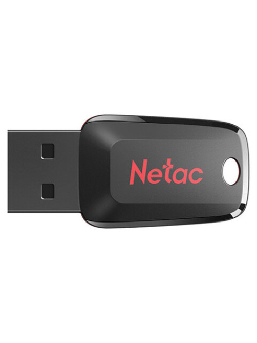 Флеш-диск 32GB NETAC U197, USB 2.0, черный, NT03U197N-032G-20BK