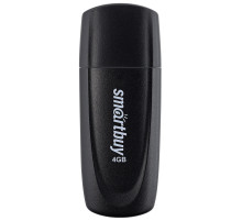 Флеш-диск 4 GB SMARTBUY Scout USB 2.0, черный, SB004GB2SCK