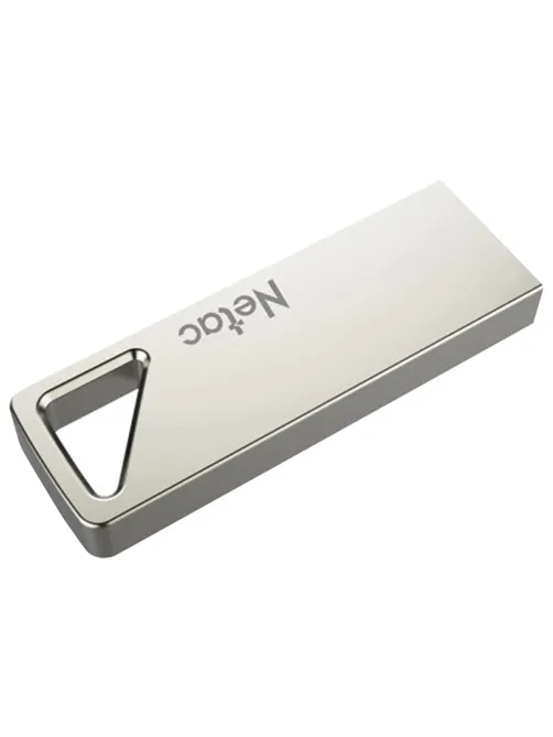 Флеш-диск 16 GB NETAC U326, USB 2.0, металлический корпус, серебристый, NT03U326N-016G-20PN