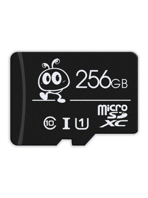 Карта памяти microSDXC 256 GB SMARTBUY, UHS-I, 90 Мб/сек (class 10), с адаптером, SB256GBSDCL10-01