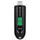 Флеш-диск 128 GB TRANSCEND JetFlash 790C, разъем USB Type-С, черный/зеленый, TS128GJF790C