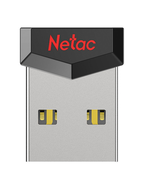 Флеш-диск 64GB NETAC UM81, USB 2.0, черный, NT03UM81N-064G-20BK