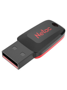 Флеш-диск 32GB NETAC U197, USB 2.0, черный, NT03U197N-032G-20BK