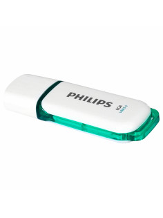 Флеш-диск 8 GB PHILIPS SNOW, разъем USB 3.0, зеленый, FM08FD75B/97