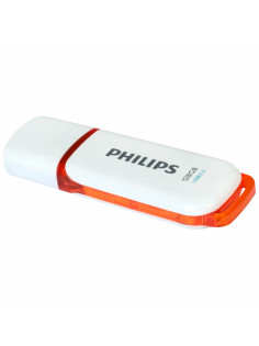 Флеш-диск 128 GB PHILIPS SNOW, разъем USB 3.0, желтый, FM12FD75B/97
