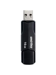 Флеш-диск 16 GB SMARTBUY Clue USB 2.0, черный, SB16GBCLU-K