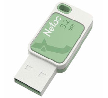 Флеш-диск 128 GB NETAC UA31, USB 3.2, зеленый, NT03UA31N-128G-32GN