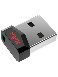 Флеш-диск 64GB NETAC UM81, USB 2.0, черный, NT03UM81N-064G-20BK