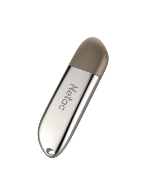 Флеш-диск 16 GB NETAC U352, USB 2.0, металлический корпус, серебристый, NT03U352N-016G-20PN
