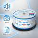 Диск CD-R CROMEX (КРОМЕКС), 700 Mb, 52x, Cake Box (упаковка на шпиле), КОМПЛЕКТ 50 шт., 513772