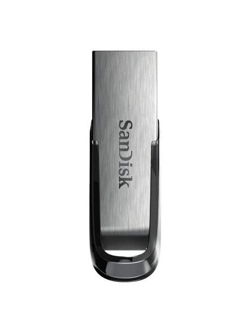 Флеш-диск 16 GB, SANDISK Ultra Flair, USB 3.0, металлический корпус, серебристый, SDCZ73-016G-G46