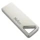 Флеш-диск 16 GB NETAC U326, USB 2.0, металлический корпус, серебристый, NT03U326N-016G-20PN