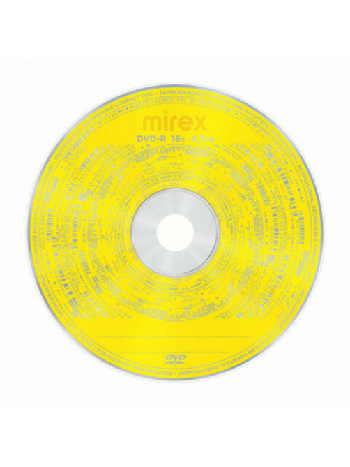 Диск DVD-R MIREX, 4,7 ГБ, 16x, Slim Case, КОМПЛЕКТ 5 шт., UL130003A1F