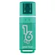 Флеш-диск 16 GB, SMARTBUY Glossy, USB 2.0, зеленый, SB16GBGS-G
