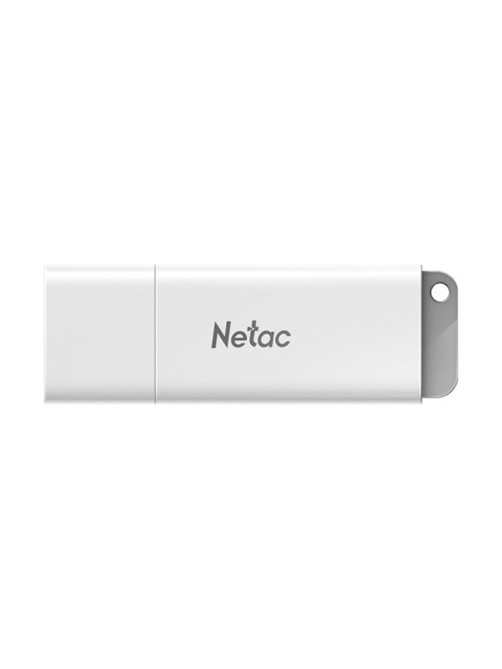 Флеш-диск 16 GB NETAC U185, USB 2.0, белый, NT03U185N-016G-20WH