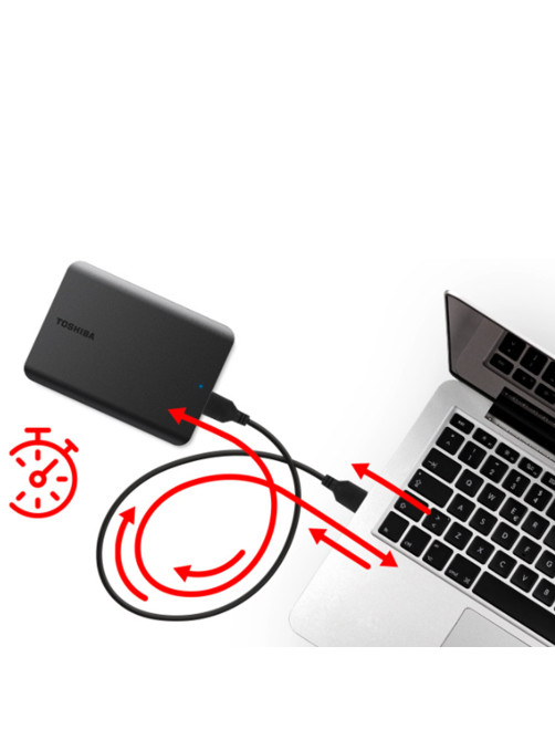 Внешний жесткий диск TOSHIBA Canvio Basics 1 TB, 2,5