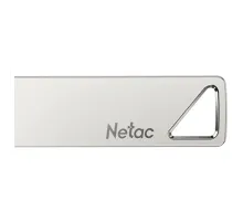 Флеш-диск 16 GB NETAC U326, USB 2.0, металлический корпус, серебристый, NT03U326N-016G-20PN