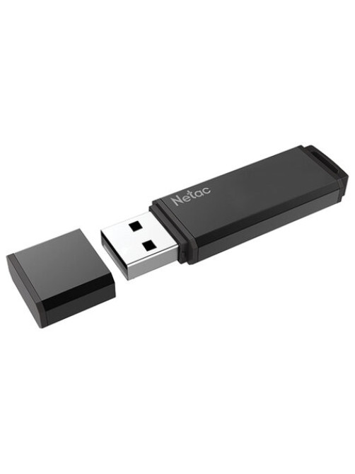 Флеш-диск 32 GB NETAC U351, USB 3.0, черный, NT03U351N-032G-30BK