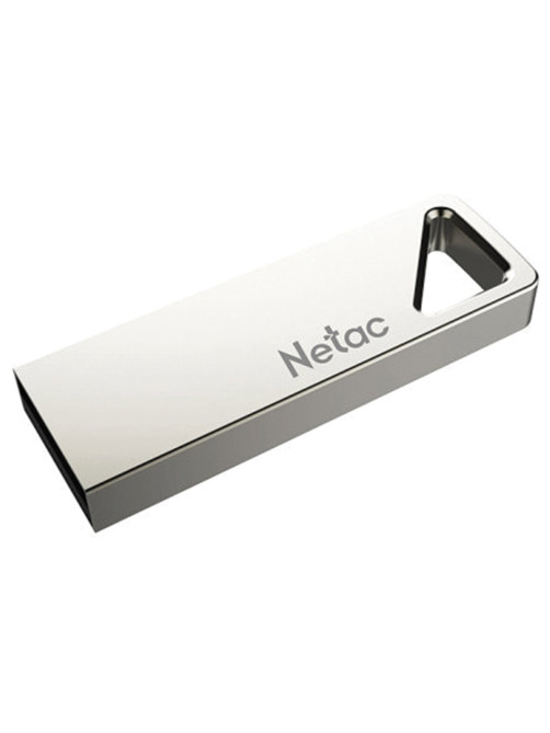 Флеш-диск 16 GB NETAC U326, USB 2.0, металлический корпус, серебристый, NT03U326N-016G-20PN