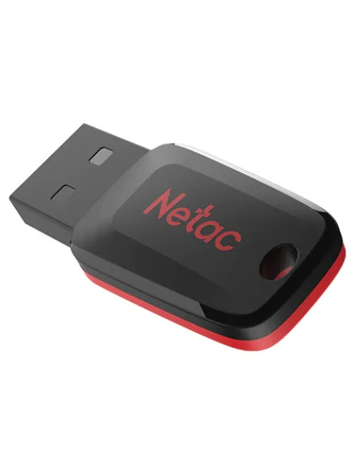Флеш-диск 16GB NETAC U197, USB 2.0, черный, NT03U197N-016G-20BK