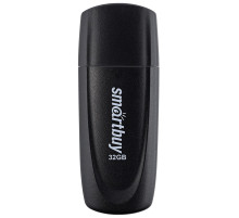 Флеш-диск 32 GB SMARTBUY Scout USB 2.0, черный, SB032GB2SCK
