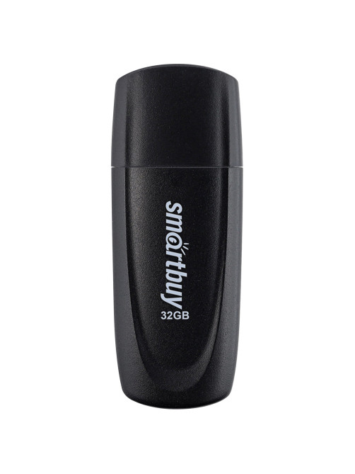 Флеш-диск 32 GB SMARTBUY Scout USB 2.0, черный, SB032GB2SCK
