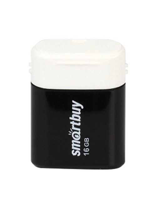 Флеш-диск 16 GB, SMARTBUY Lara, USB 2.0, черный, SB16GBLARA-K