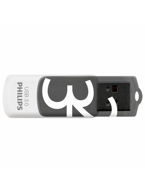 Флеш-диск 32 GB PHILIPS VIVID, разъем USB 3.0, черный, FM32FD00B/97