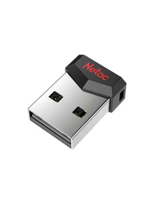Флеш-диск 32 GB NETAC UM81, USB 2.0, черный, NT03UM81N-032G-20BK