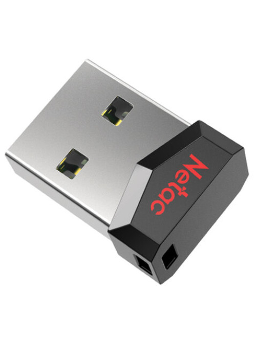 Флеш-диск 64GB NETAC UM81, USB 2.0, черный, NT03UM81N-064G-20BK