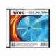 Диск CD-R MIREX, 700 Мб, 48x, Slim Case, КОМПЛЕКТ 5 шт., UL120051A8F