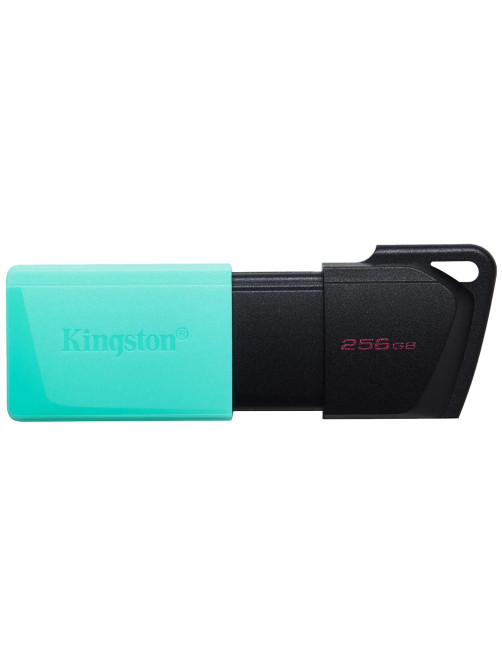 Флеш-диск 256GB KINGSTON DataTraveler Exodia M, разъем USB 3.2, черный/зеленый, DTXM/256GB