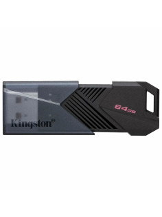 Флеш-диск 64 GB KINGSTON DataTraveler Exodia Onyx, разъем USB 3.2, черный, DTXON/64GB