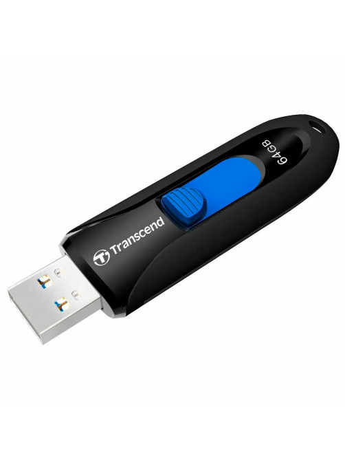 Флеш-диск 64 GB TRANSCEND JetFlash 790, USB 3.1, черный, TS64GJF790K